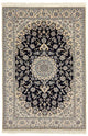 Perzisch tapijt - Nain - Koninklijk - 296 x 203 cm - donkerblauw
