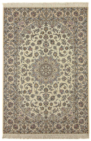 Perzisch tapijt - Nain - Koninklijk - 307 x 208 cm - beige