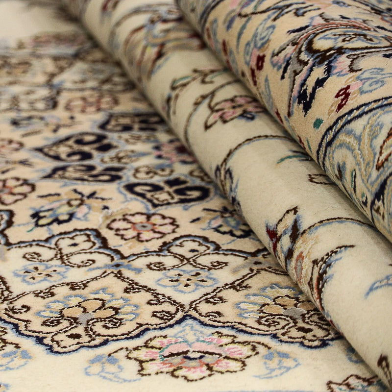 Perzisch tapijt - Nain - Koninklijk - 300 x 200 cm - beige