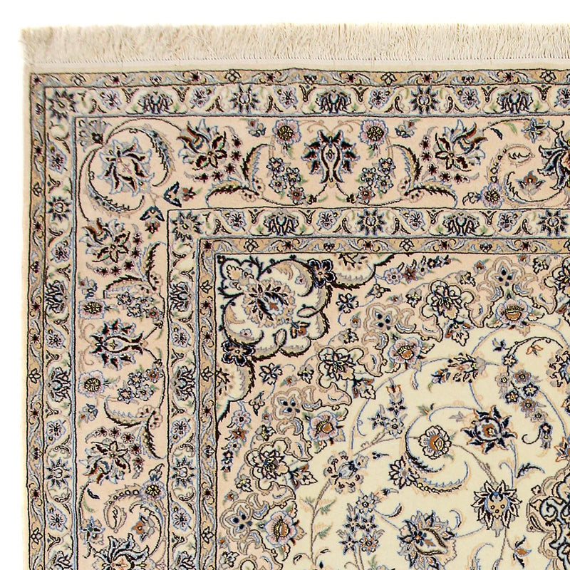 Perzisch tapijt - Nain - Koninklijk - 360 x 260 cm - beige