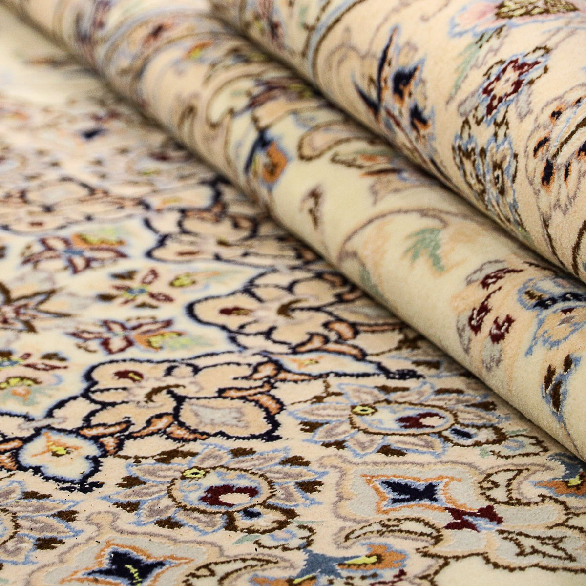 Perzisch tapijt - Nain - Koninklijk - 360 x 260 cm - beige