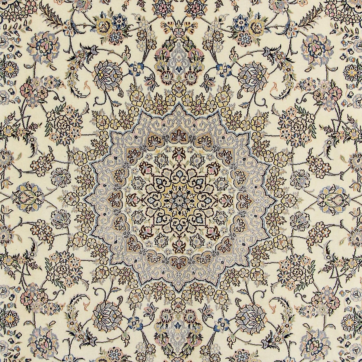 Perzisch tapijt - Nain - Koninklijk - 352 x 254 cm - beige
