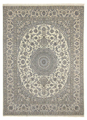Perzisch tapijt - Nain - Koninklijk - 414 x 308 cm - beige