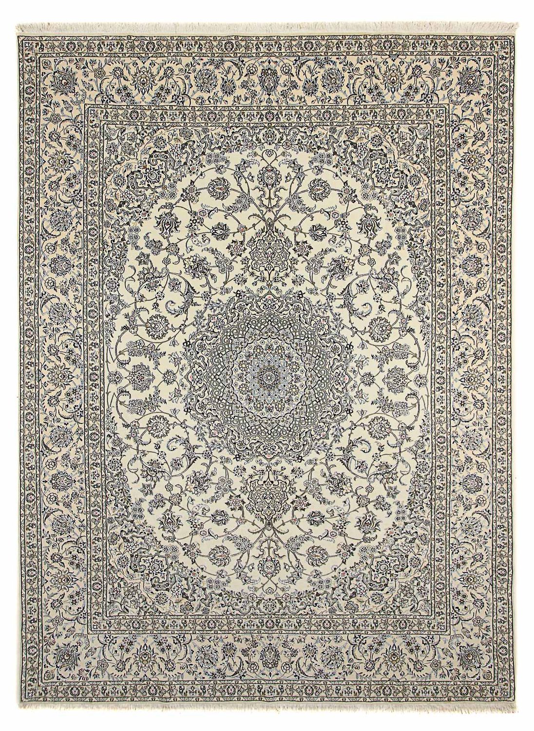 Perzisch tapijt - Nain - Koninklijk - 414 x 308 cm - beige