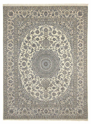 Perzisch tapijt - Nain - Koninklijk - 414 x 308 cm - beige