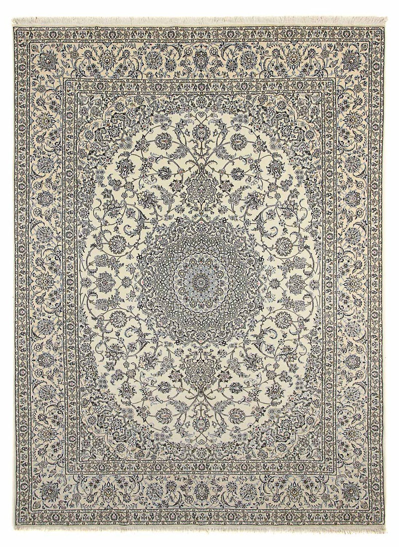 Perzisch tapijt - Nain - Koninklijk - 414 x 308 cm - beige