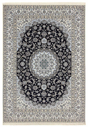 Perzisch tapijt - Nain - Premium - 358 x 254 cm - donkerblauw