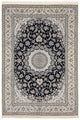 Perzisch tapijt - Nain - Koninklijk - 356 x 248 cm - donkerblauw