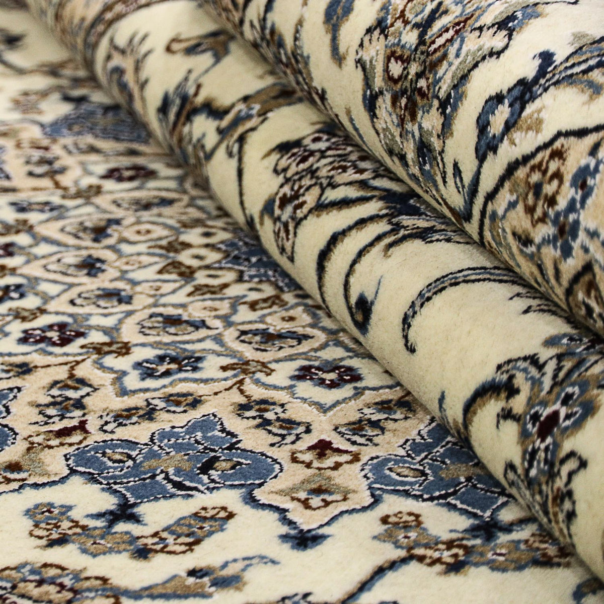 Perzisch tapijt - Nain - 354 x 245 cm - beige