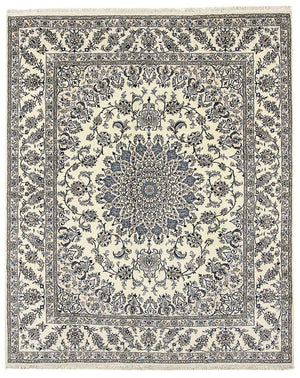 Perzisch tapijt - Nain - 307 x 250 cm - beige