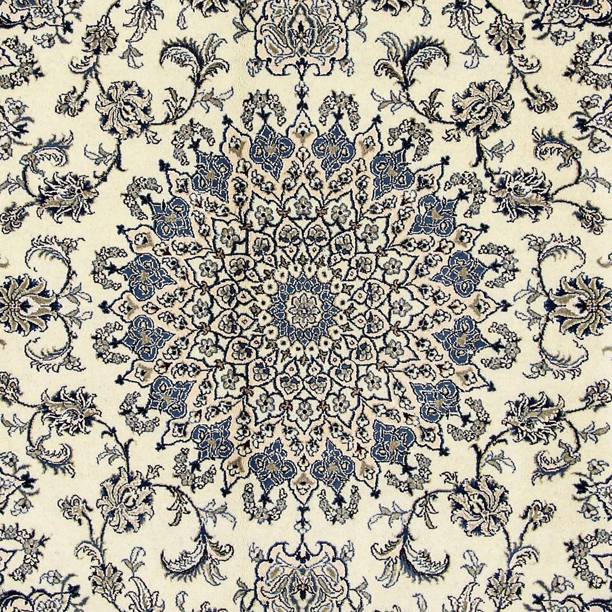 Perzisch tapijt - Nain - 307 x 250 cm - beige