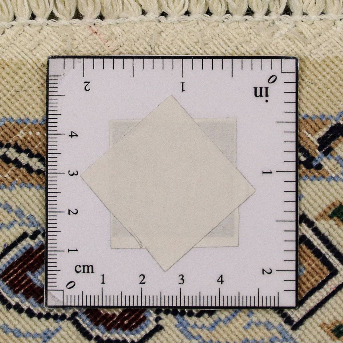 Perzisch tapijt - Nain - Premium rond  - 200 x 200 cm - beige