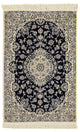 Perzisch tapijt - Nain - Premium - 123 x 80 cm - donkerblauw