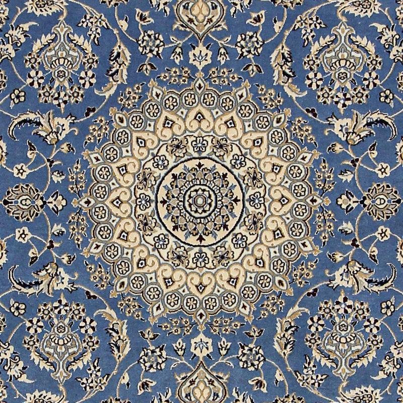 Perzisch tapijt - Nain - Premium - 167 x 107 cm - blauw