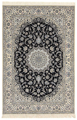 Perzisch tapijt - Nain - Premium - 246 x 167 cm - donkerblauw