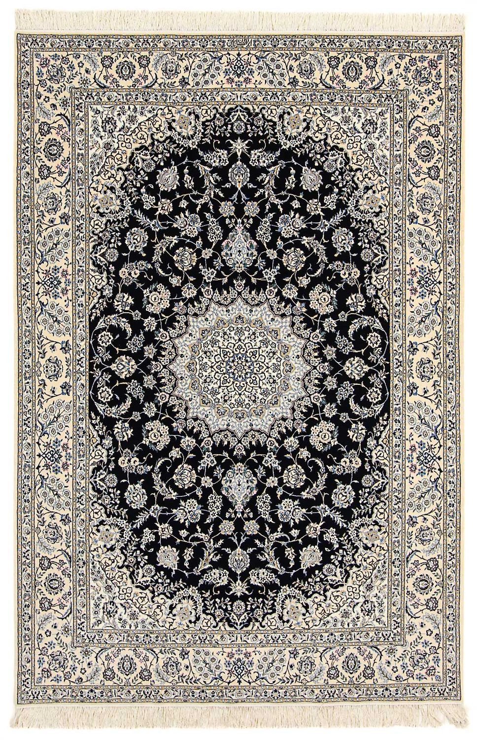 Perzisch tapijt - Nain - Premium - 246 x 167 cm - donkerblauw