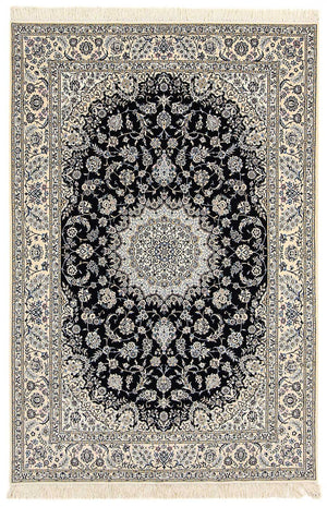 Perzisch tapijt - Nain - Premium - 246 x 167 cm - donkerblauw