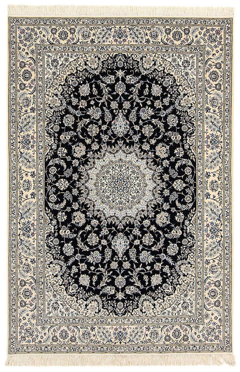 Perzisch tapijt - Nain - Premium - 246 x 167 cm - donkerblauw