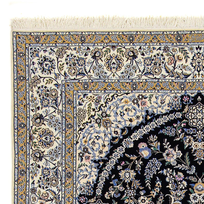 Perzisch tapijt - Nain - Premium - 246 x 162 cm - donkerblauw