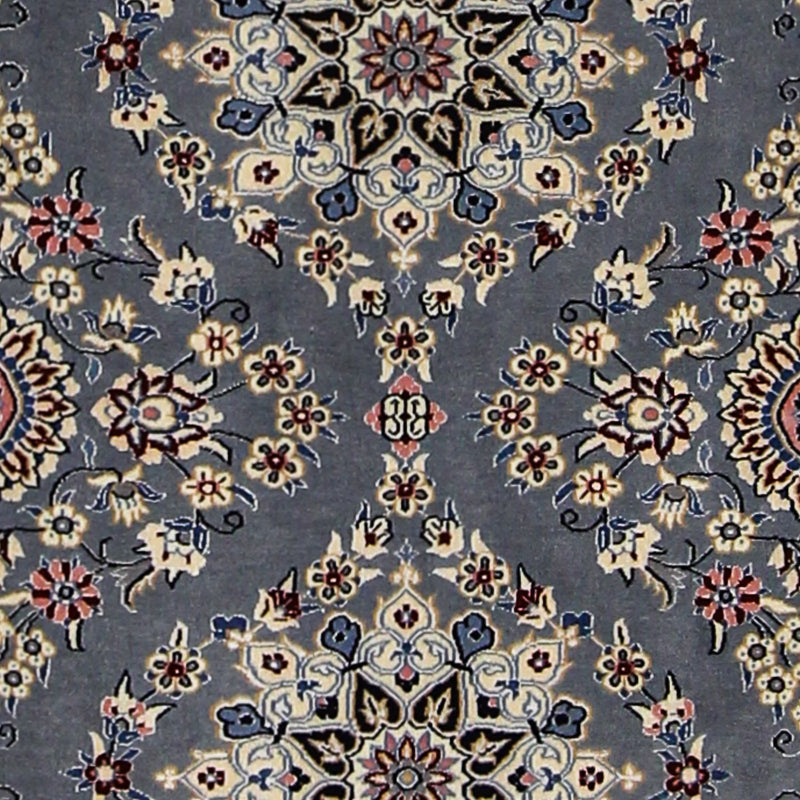 Perzisch tapijt - Nain - Premium - 107 x 76 cm - grijs