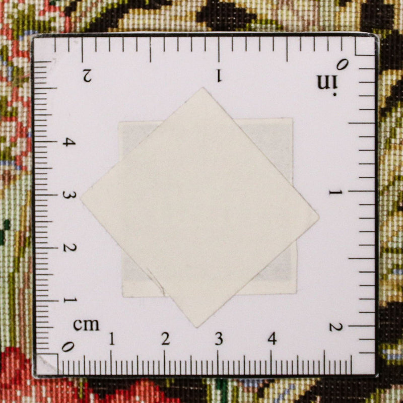 Zijden tapijt - Ghom Silk - Premium - 197 x 128 cm - donkerblauw