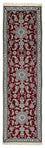 Loper Perzisch tapijt - Nain - 290 x 82 cm - donkerrood