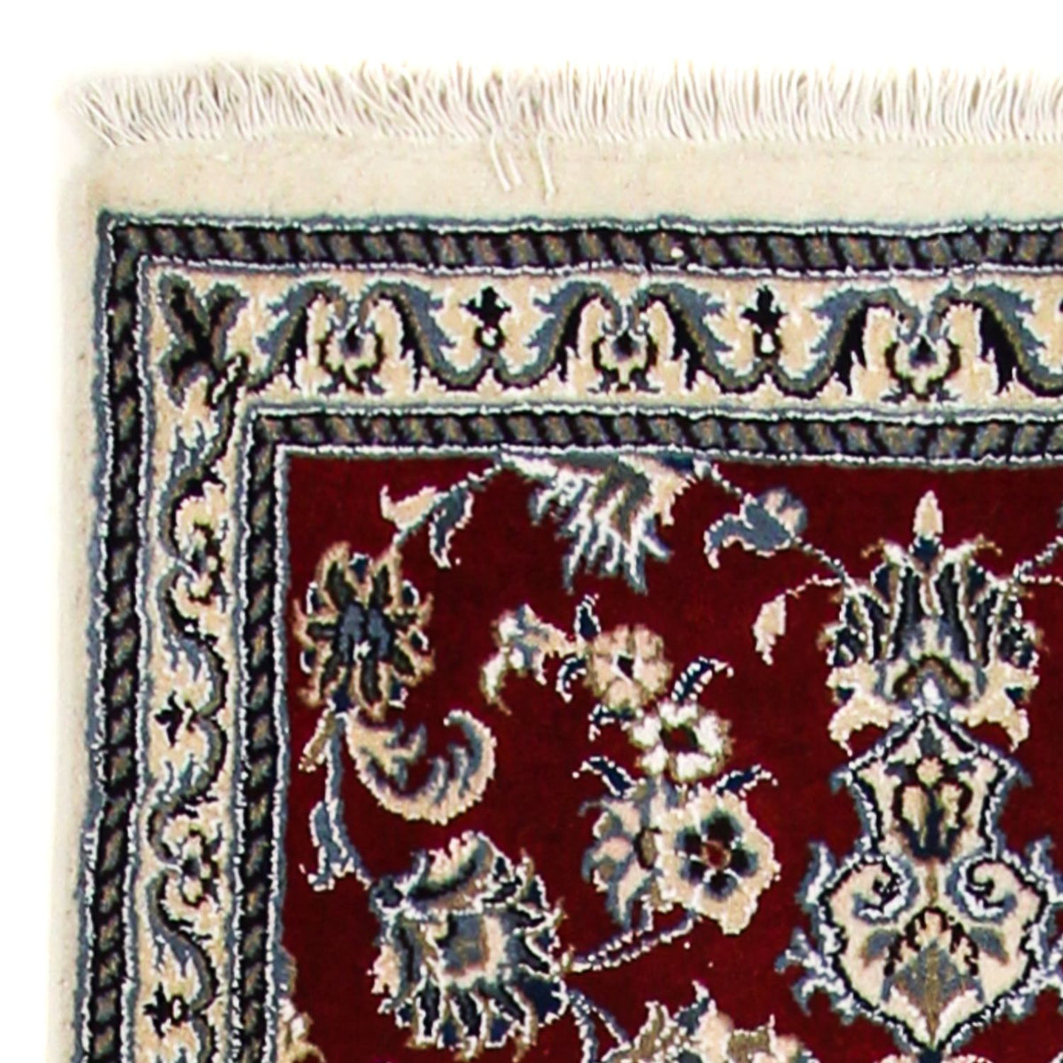 Loper Perzisch tapijt - Nain - 290 x 82 cm - donkerrood