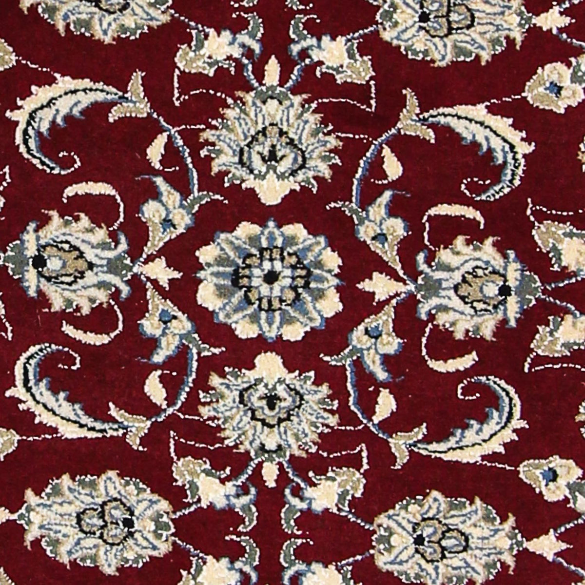 Loper Perzisch tapijt - Nain - 265 x 80 cm - donkerrood