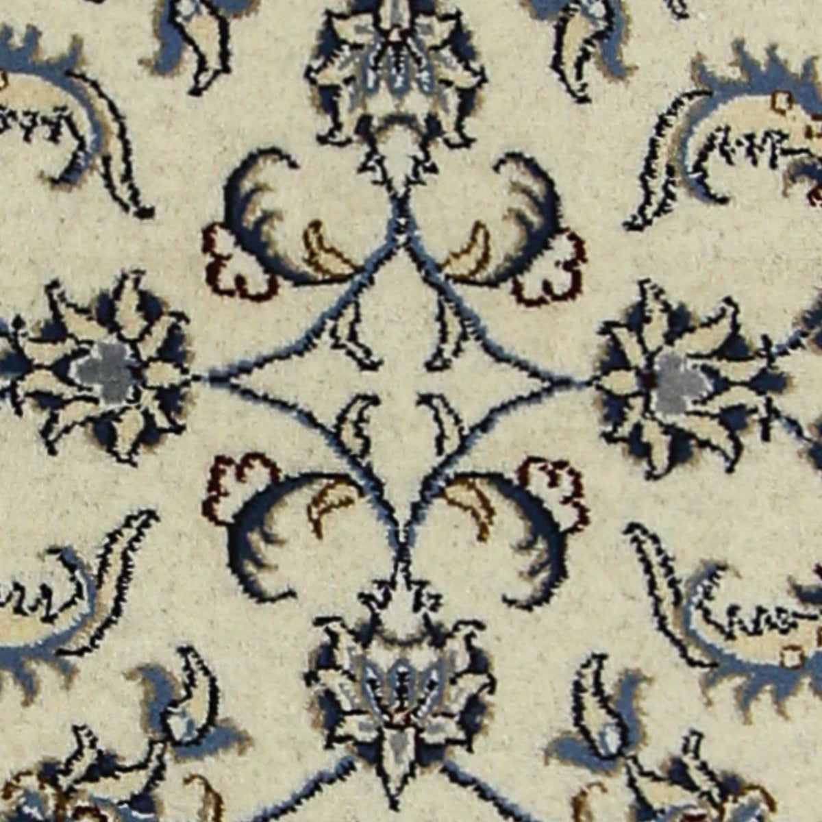 Loper Perzisch tapijt - Nain - 194 x 80 cm - beige