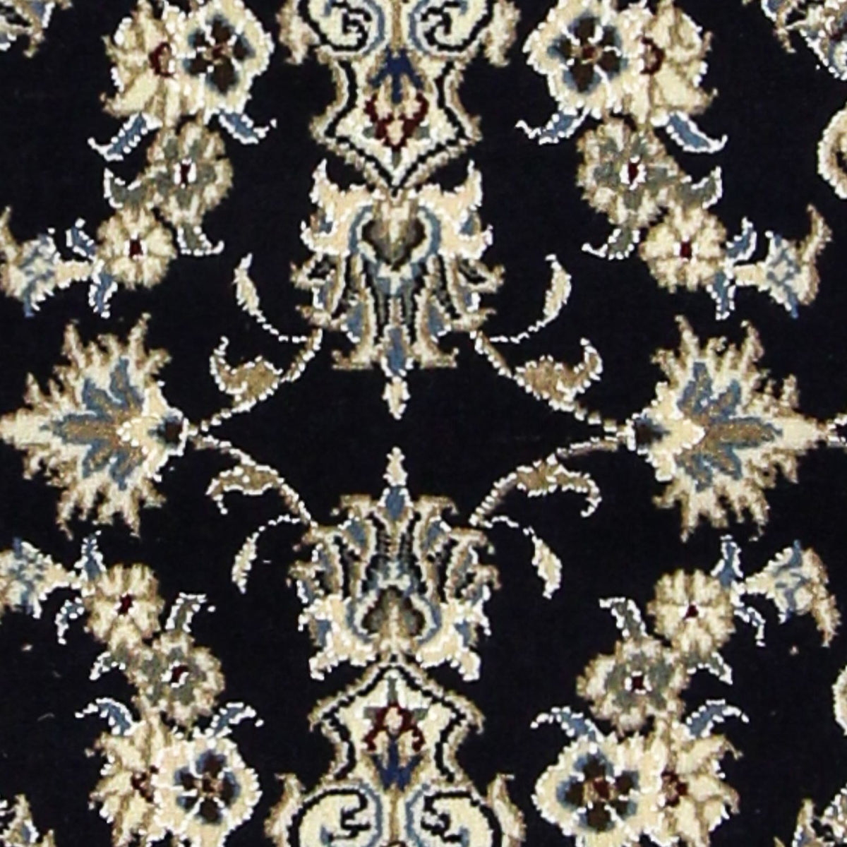 Loper Perzisch tapijt - Nain - 192 x 78 cm - donkerblauw