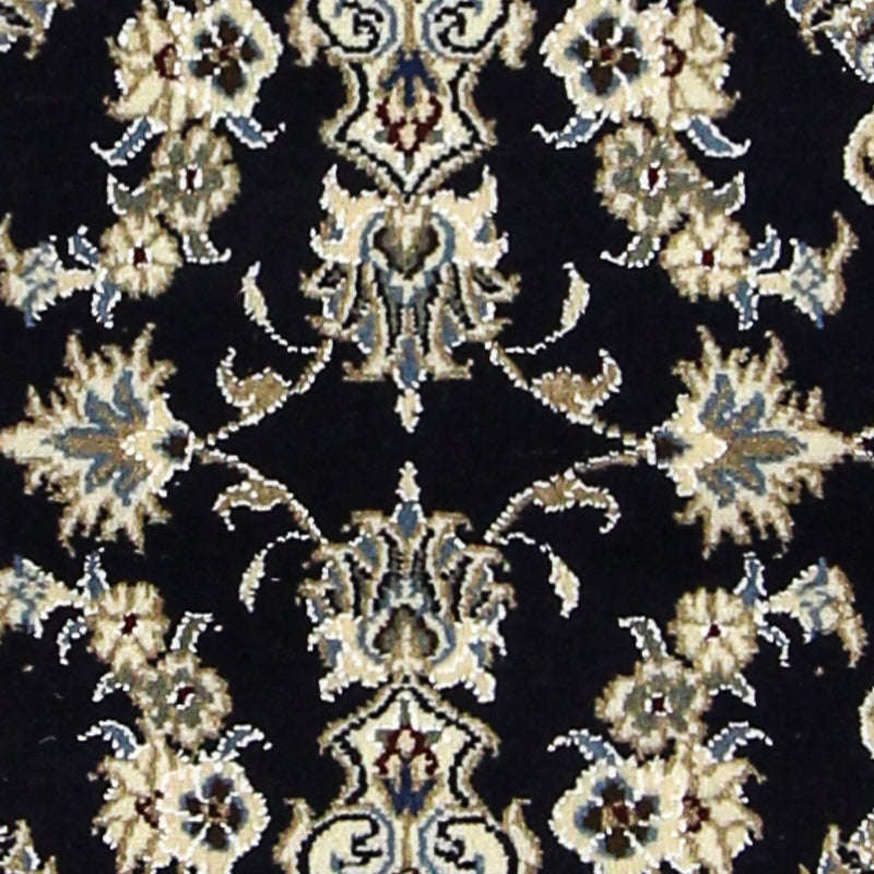 Loper Perzisch tapijt - Nain - 192 x 78 cm - donkerblauw