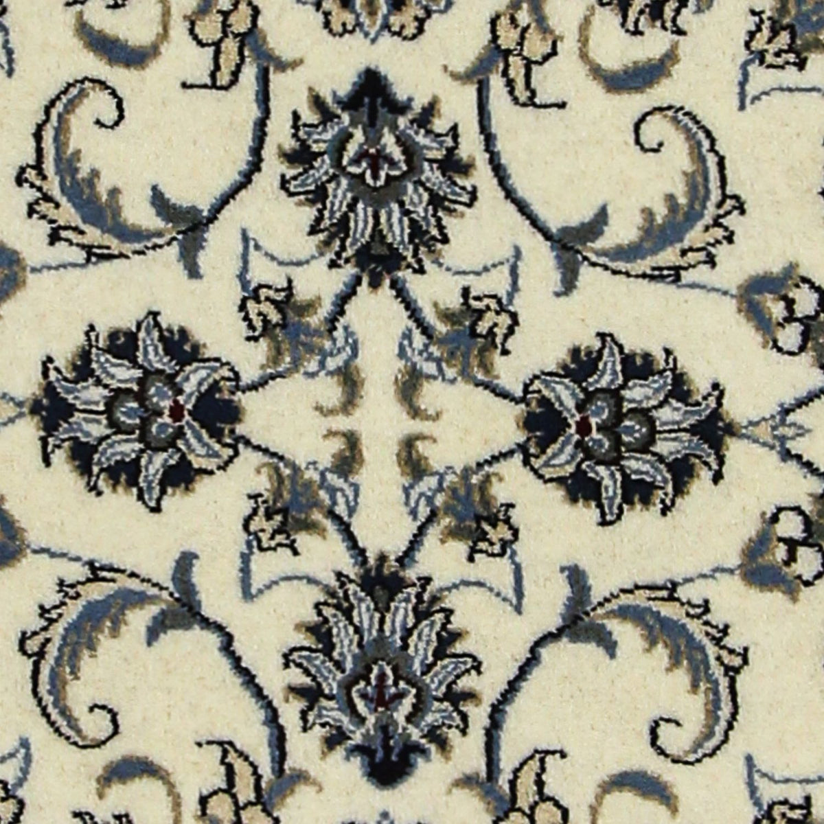 Loper Perzisch tapijt - Nain - 240 x 77 cm - beige