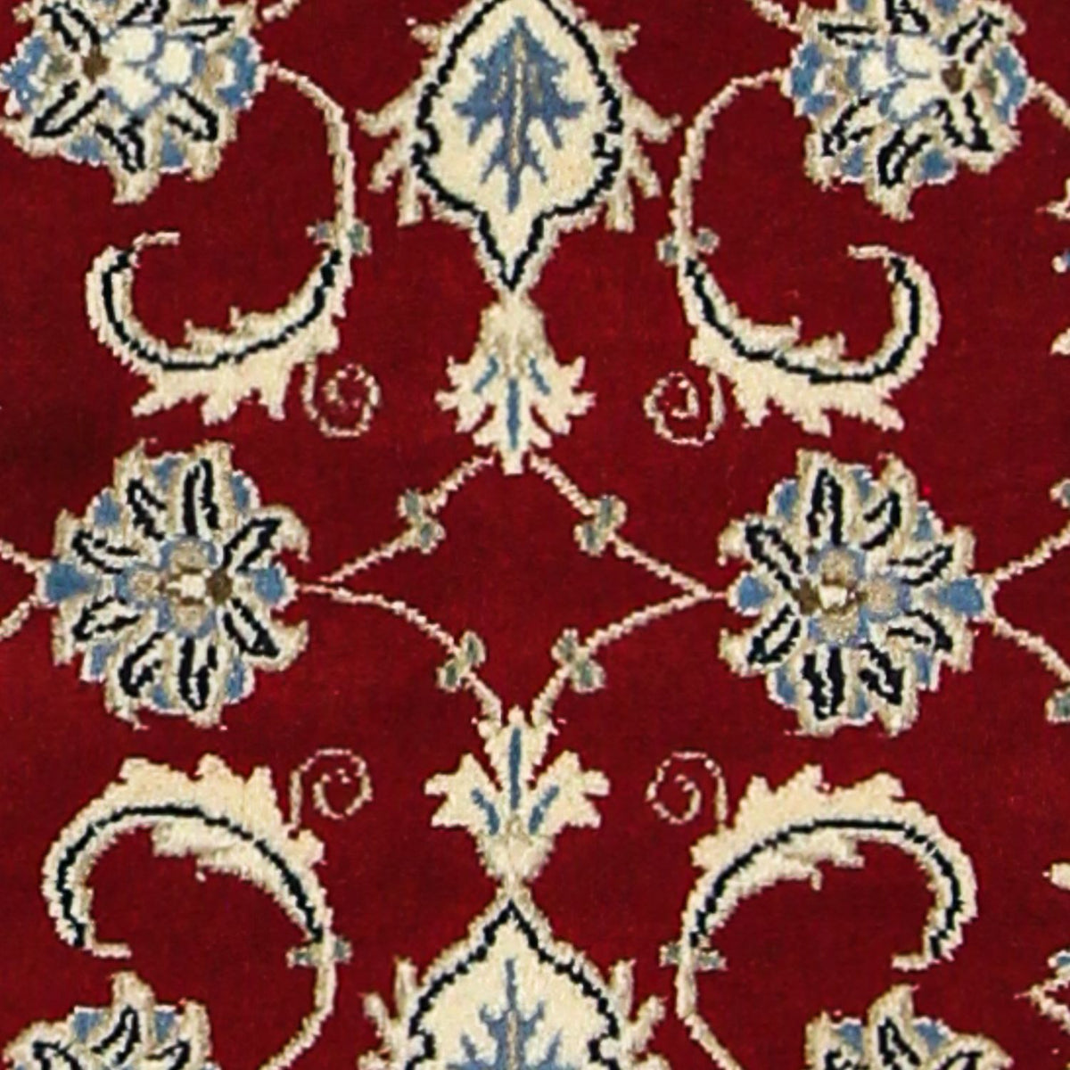 Loper Perzisch tapijt - Nain - 188 x 60 cm - donkerrood