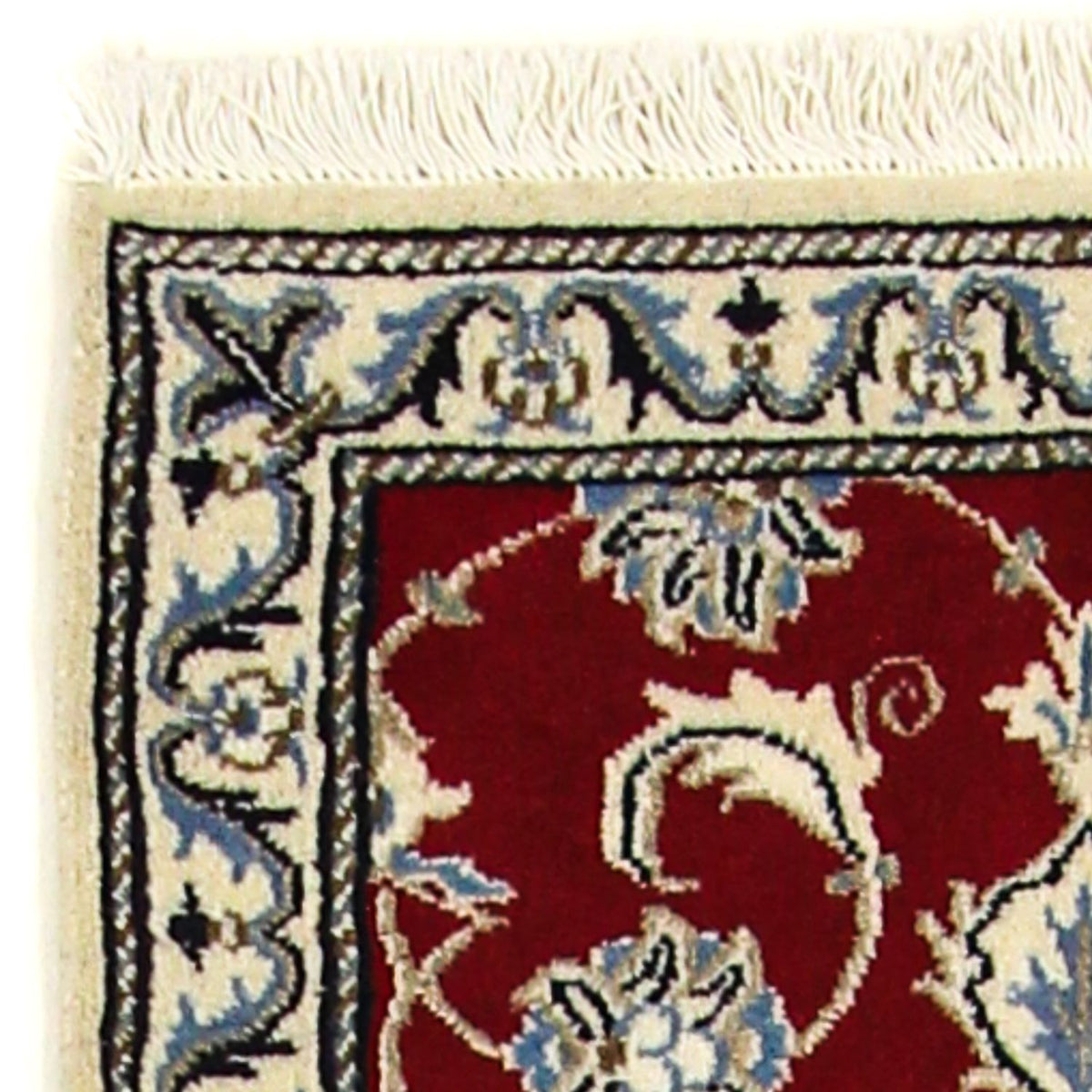 Loper Perzisch tapijt - Nain - 188 x 60 cm - donkerrood