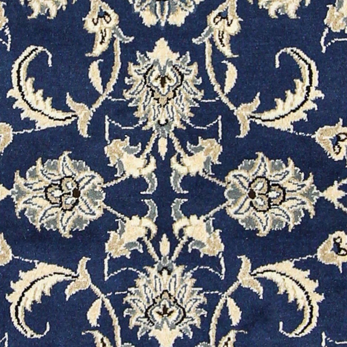 Loper Perzisch tapijt - Nain - 243 x 78 cm - blauw