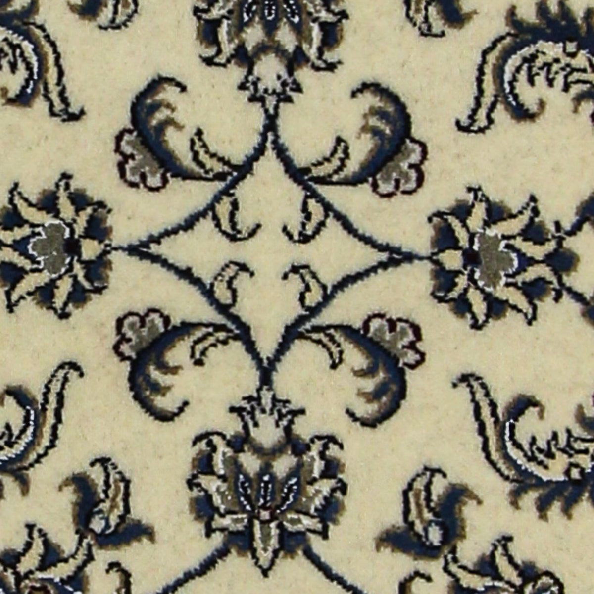 Loper Perzisch tapijt - Nain - 197 x 79 cm - beige