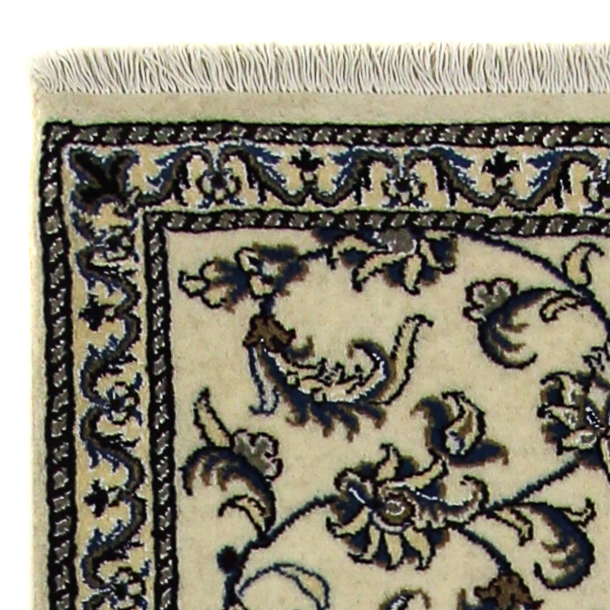 Loper Perzisch tapijt - Nain - 197 x 79 cm - beige