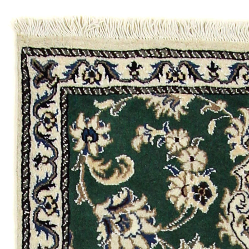 Loper Perzisch tapijt - Nain - 200 x 74 cm - donkergroen