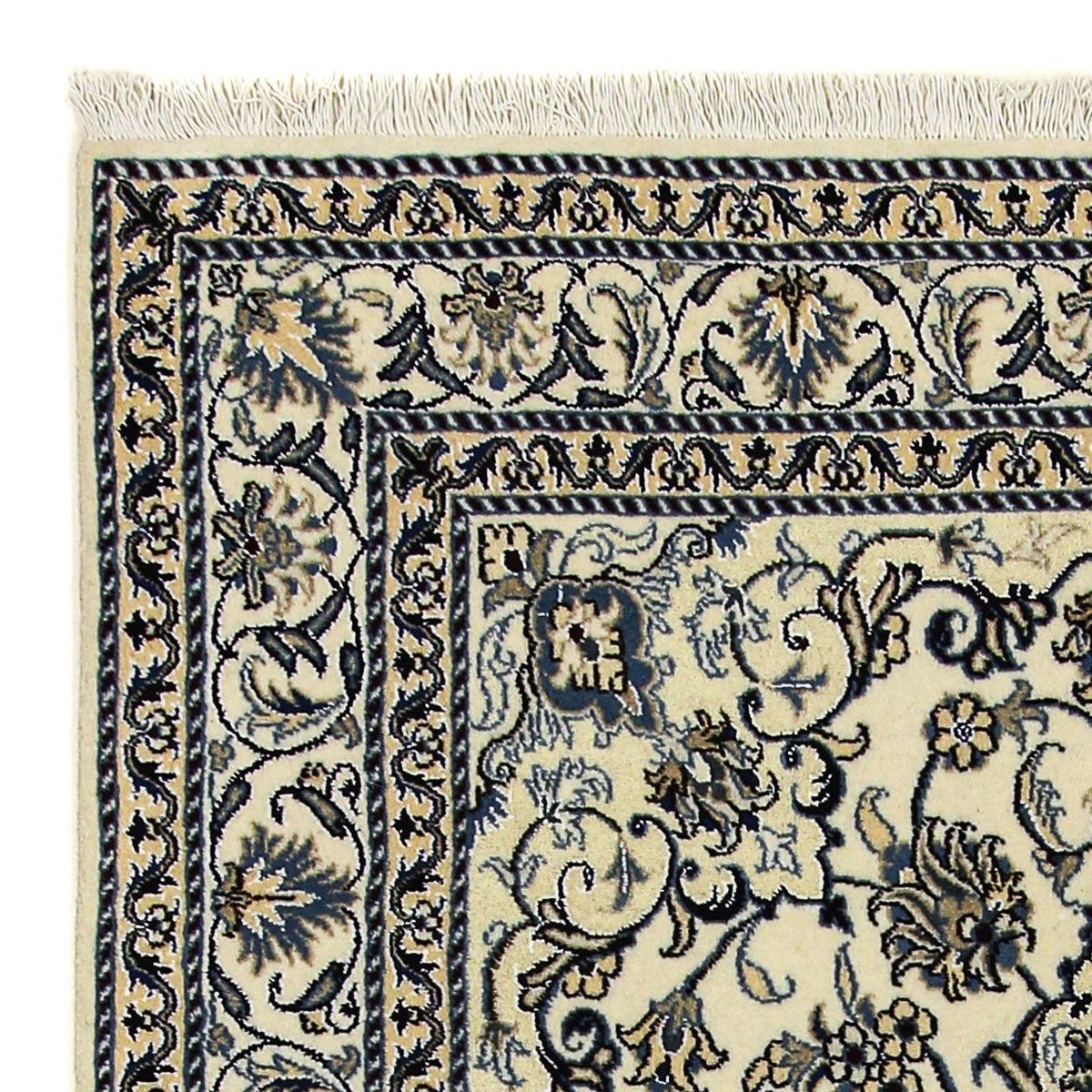 Perzisch tapijt - Nain - 200 x 148 cm - beige