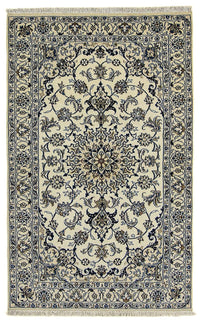 Perzisch tapijt - Nain - 201 x 125 cm - beige