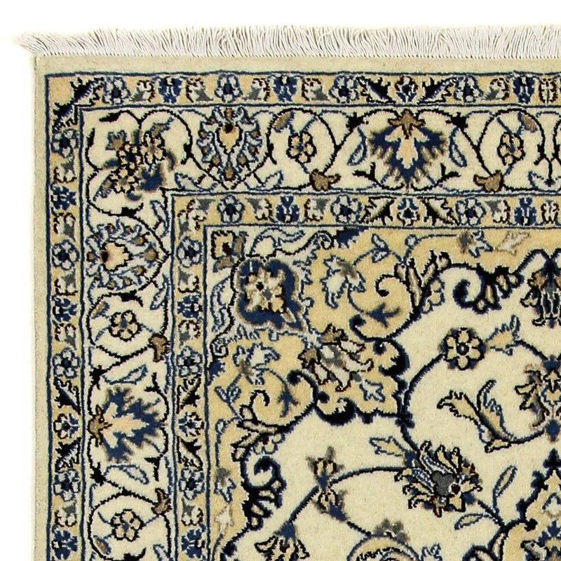 Perzisch tapijt - Nain - 203 x 125 cm - beige