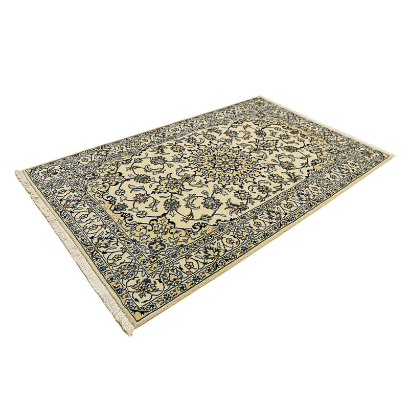 Perzisch tapijt - Nain - 203 x 125 cm - beige