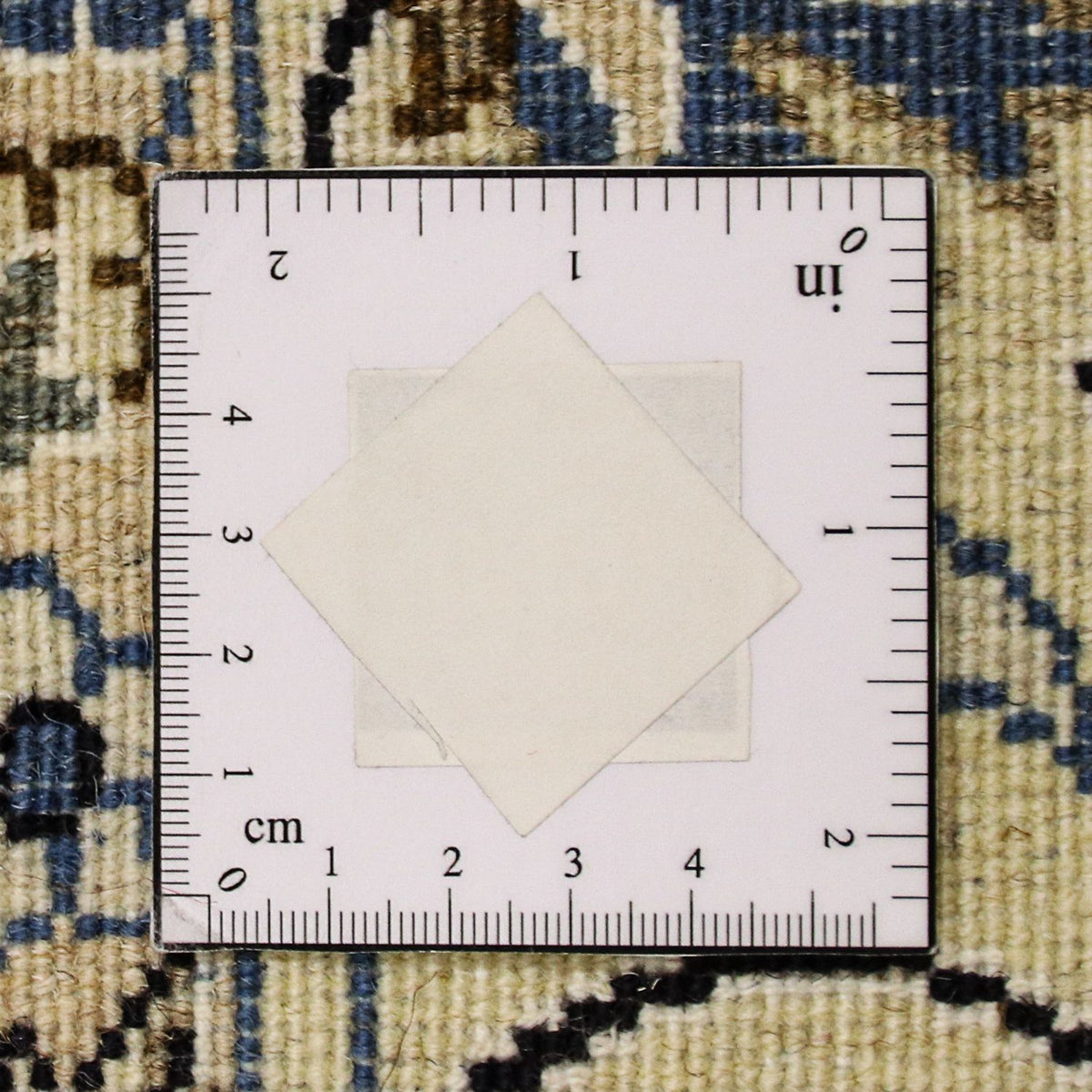 Perzisch tapijt - Nain - 202 x 115 cm - donkerblauw