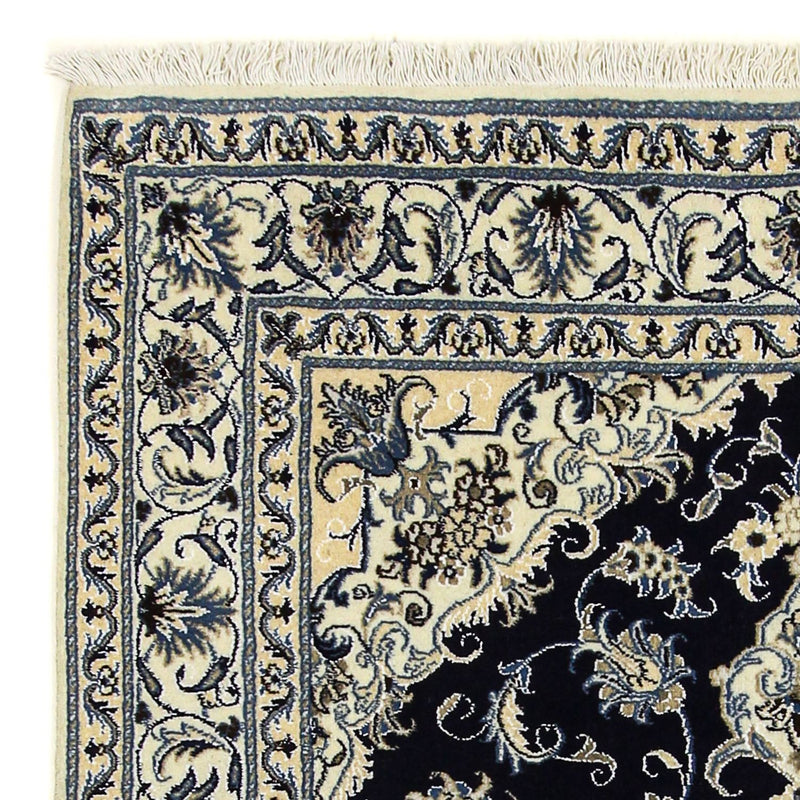 Perzisch tapijt - Nain - 205 x 143 cm - donkerblauw