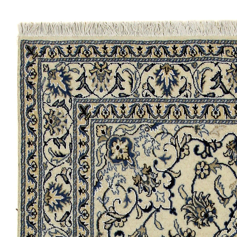 Perzisch tapijt - Nain - 200 x 145 cm - beige