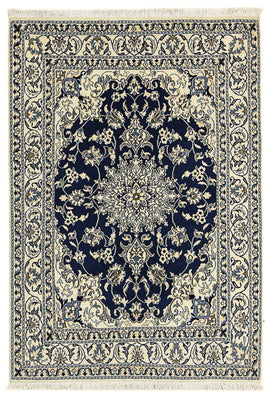 Perzisch tapijt - Nain - 202 x 142 cm - donkerblauw