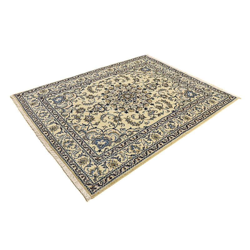Perzisch tapijt - Nain - 196 x 150 cm - beige
