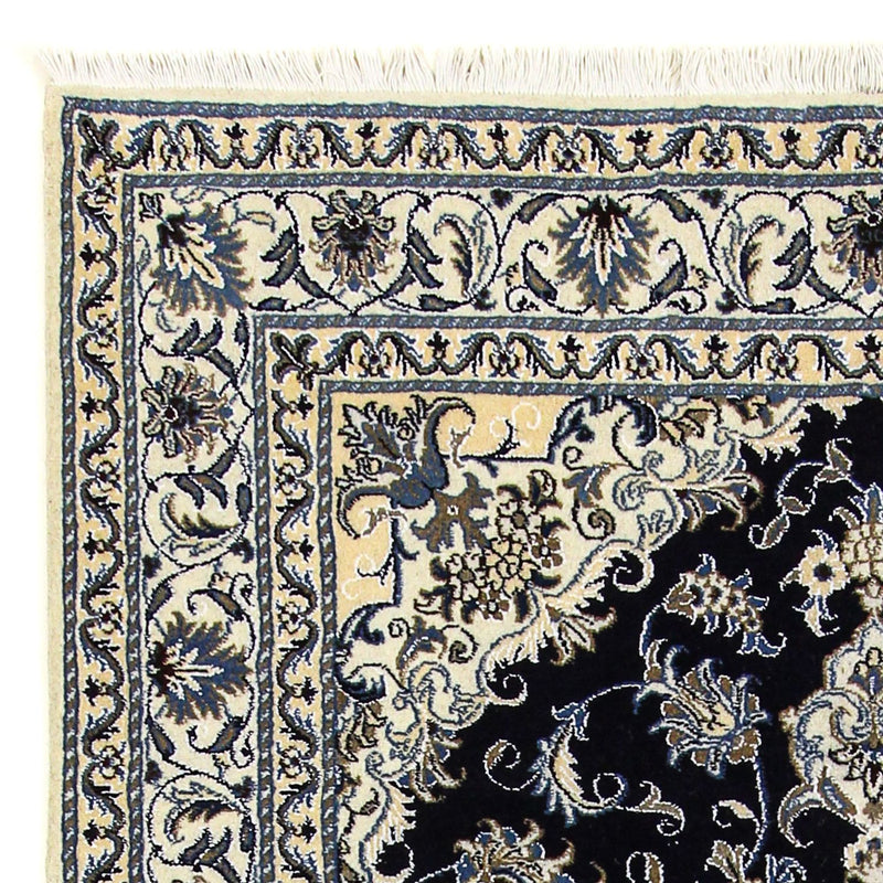 Perzisch tapijt - Nain - 206 x 147 cm - donkerblauw