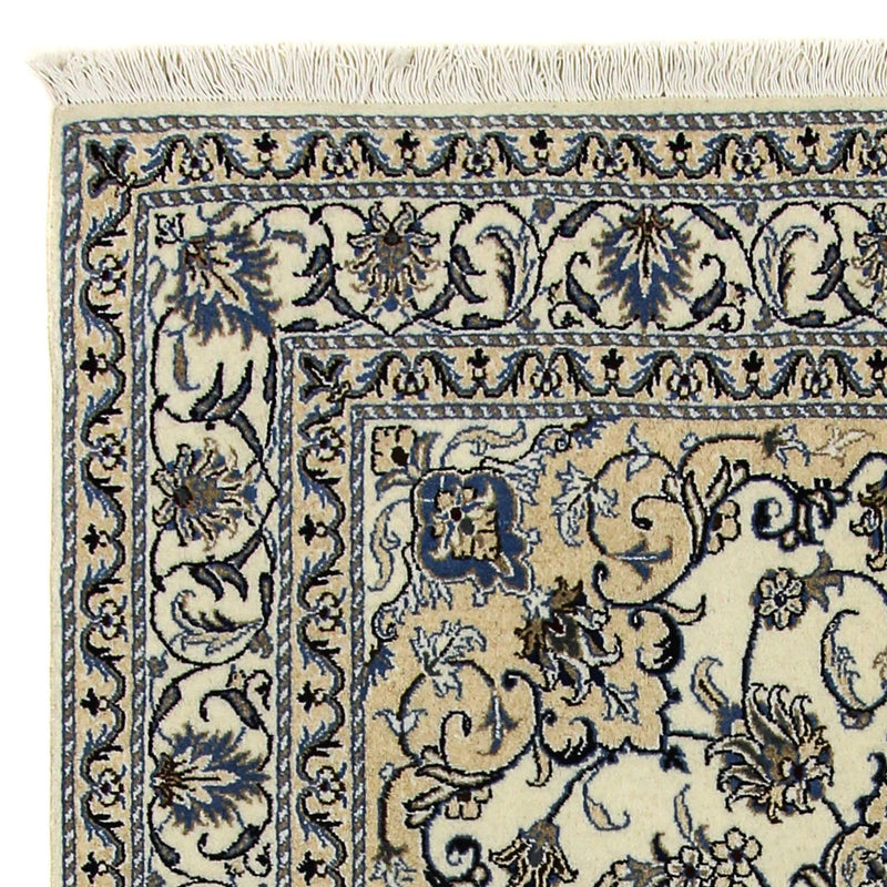 Perzisch tapijt - Nain - 200 x 144 cm - beige