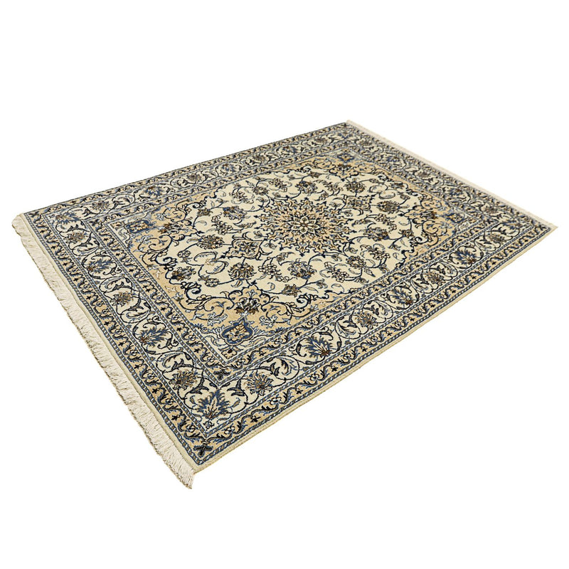 Perzisch tapijt - Nain - 200 x 144 cm - beige